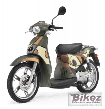 2008 Aprilia Scarabeo 50 Street photo